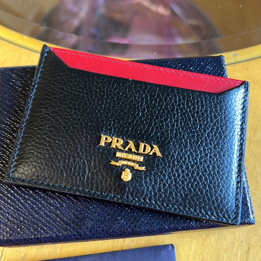 Prada Leather Card Case - Picture 2 of 3